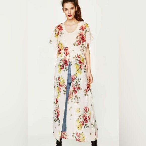 ZARA Sheer Dress or Coverup - Picture 1 of 10